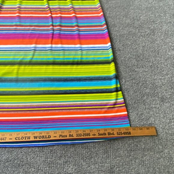 New Directions Dress Womens Petite PXL Maxi Sleeveless Multicolor Striped Boho - Picture 12 of 13